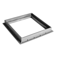 CHIUSINO  IN PLASTICA PEDONALE CON TELAIO 