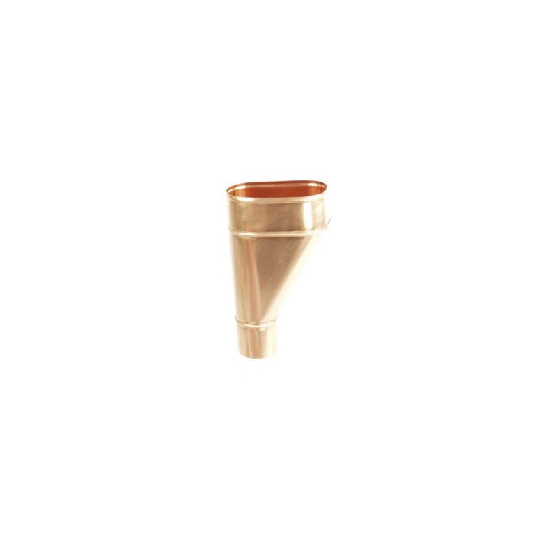 FUNNEL SIDEWARD COPPER RAIN descending tube