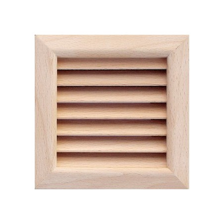 GRIGLIA DI AERAZIONE VENTILAZIONE QUADRATA IN LEGNO