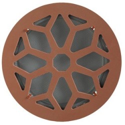 GRIGLIA DI AERAZIONE IN GRES CON RETE COTTO