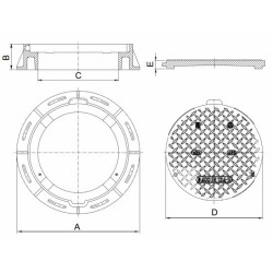 CHIUSINO STRADALE KIO tondo D 400 cm 48