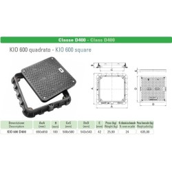 CHIUSINO STRADALE KIO D 400 cm 65x65