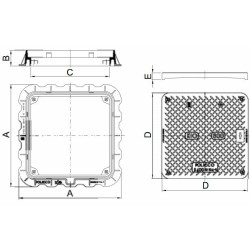CHIUSINO STRADALE KIO D 400 cm 65x65