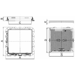 CHIUSINO STRADALE KIO D 400 cm 75x75