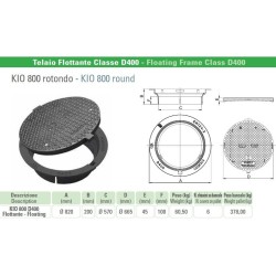 CHIUSINO STRADALE KIO telaio flottante