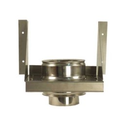 DOUBLE WALL STAINLESS STEEL CHIMNEY  WALL SUPPORT