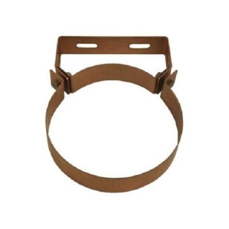 CANNA FUMARIA INOX-RAME DOPPIA PARETE FASCETTA A MURO