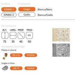 FONTANA IN CEMENTO MODELLO EMANUELA