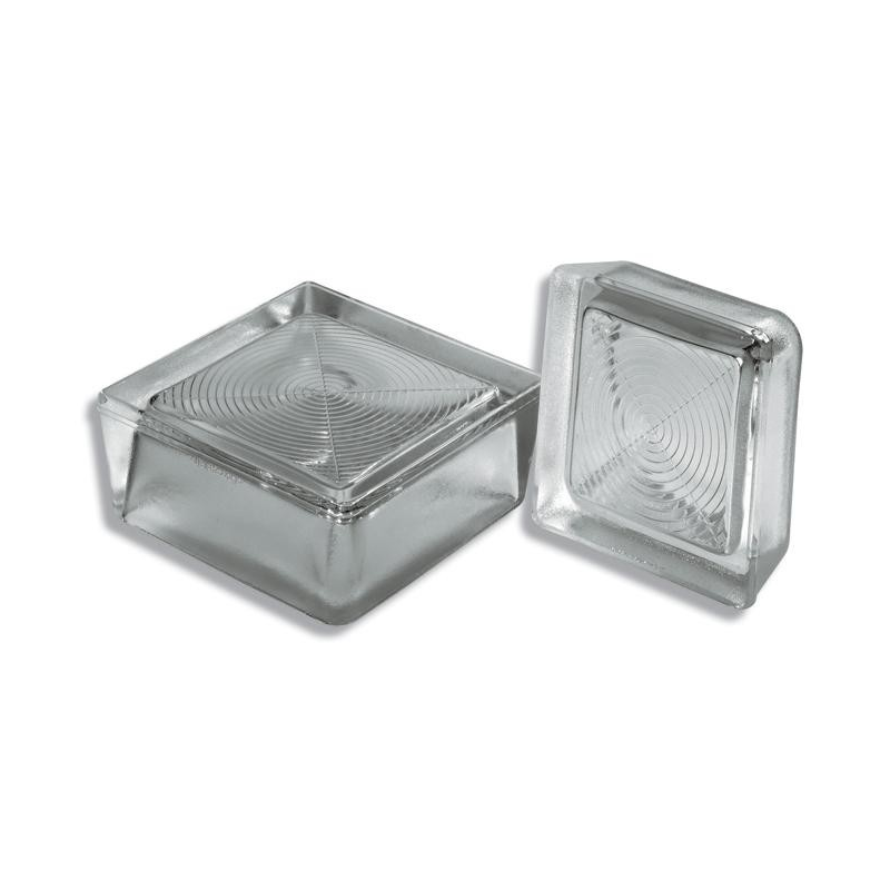 Glass block CUP cm 19 X 19 X 7