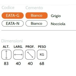 FONTANA IN CEMENTO MODELLO BEATA