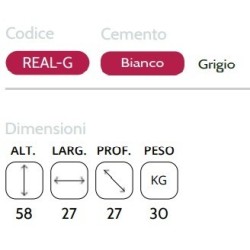 STATUA IN CEMENTO FALCO REALE