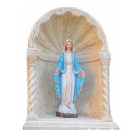 NICCHIA IN CEMENTO PER STATUA