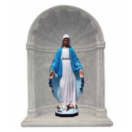 NICCHIA IN CEMENTO PER STATUA h. 93