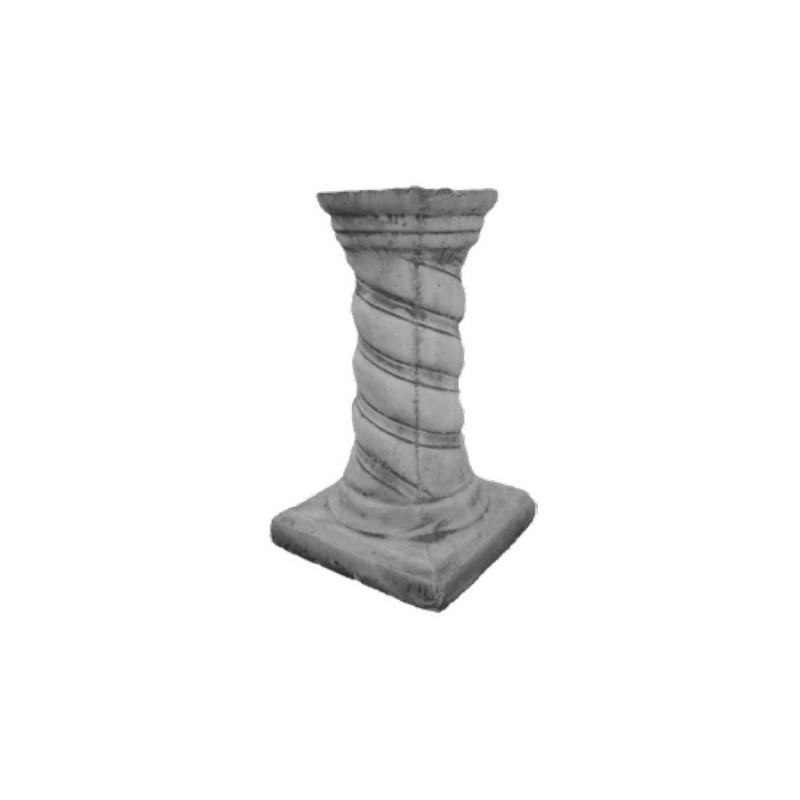 COLONNA IN CEMENTO TORCIGLIONE PER STATUA COLONNA IN CEMENTO TORCIGLIONE PER STATUA