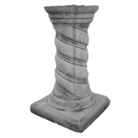 COLONNA IN CEMENTO TORCIGLIONE PER STATUA