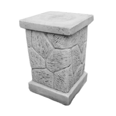 COLONNA IN CEMENTO FINTA PIETRA PER STATUA