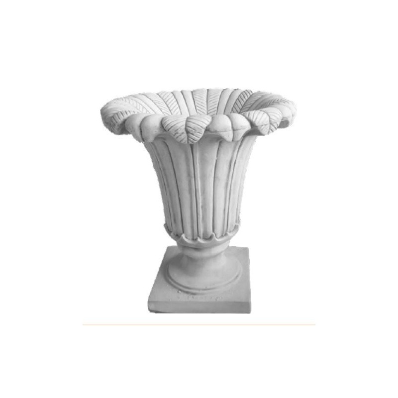 VASO IN CEMENTO ANTICATO PETALI VASO IN CEMENTO ANTICATO PETALI
