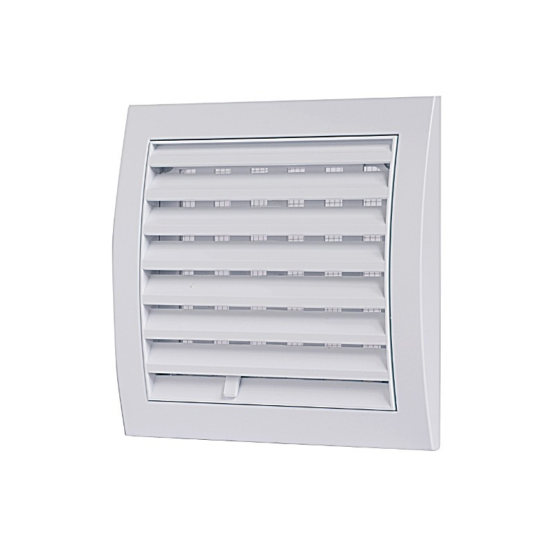 GRID VENTILATION ALUMINIUM peint en blanc