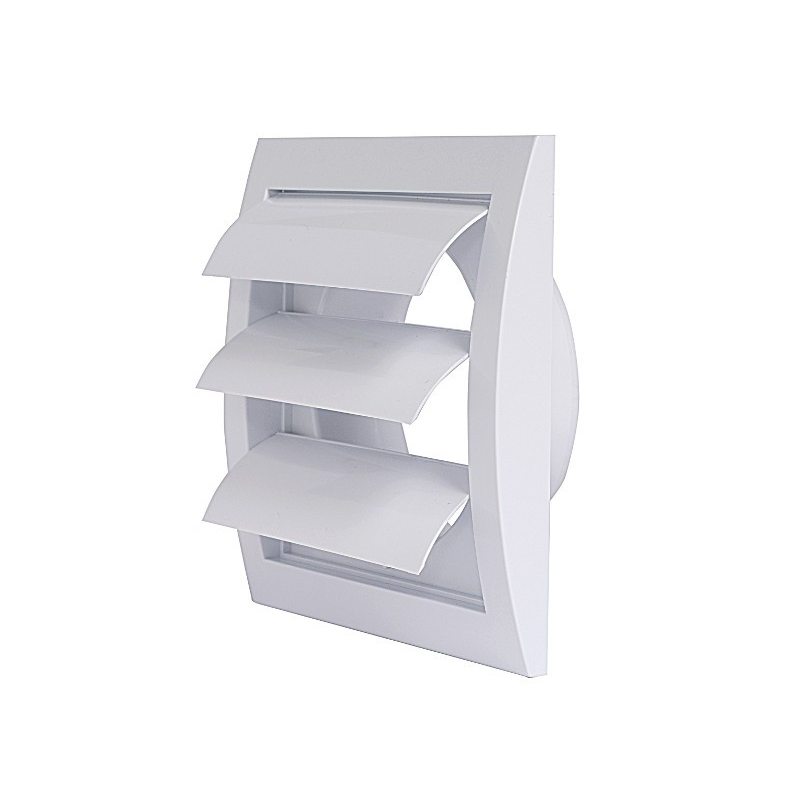 GRID VENTILATION ALUMINIUM peint en blanc