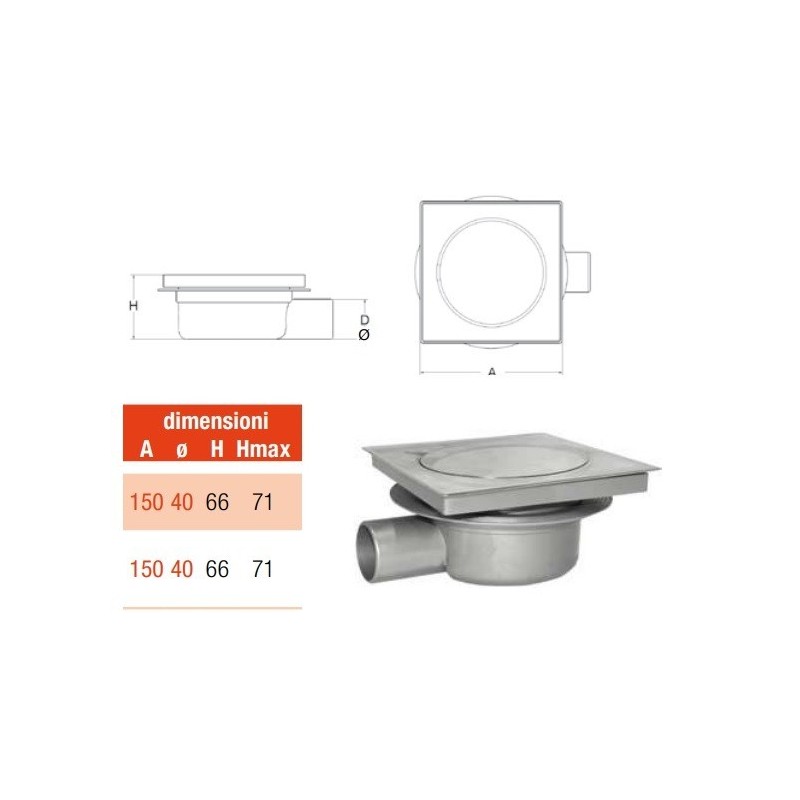 Chiusino Zincato Porta Pavimenti 40x40 Cm - Botola A Scomparsa Per Esterni - Foto 5