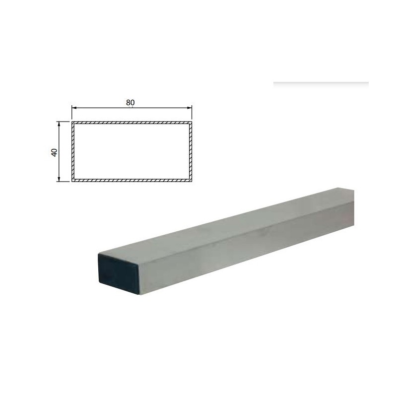 STADIA IN ALLUMINIO mm 80x40x400 STADIA IN ALLUMINIO mm 80x40x400
