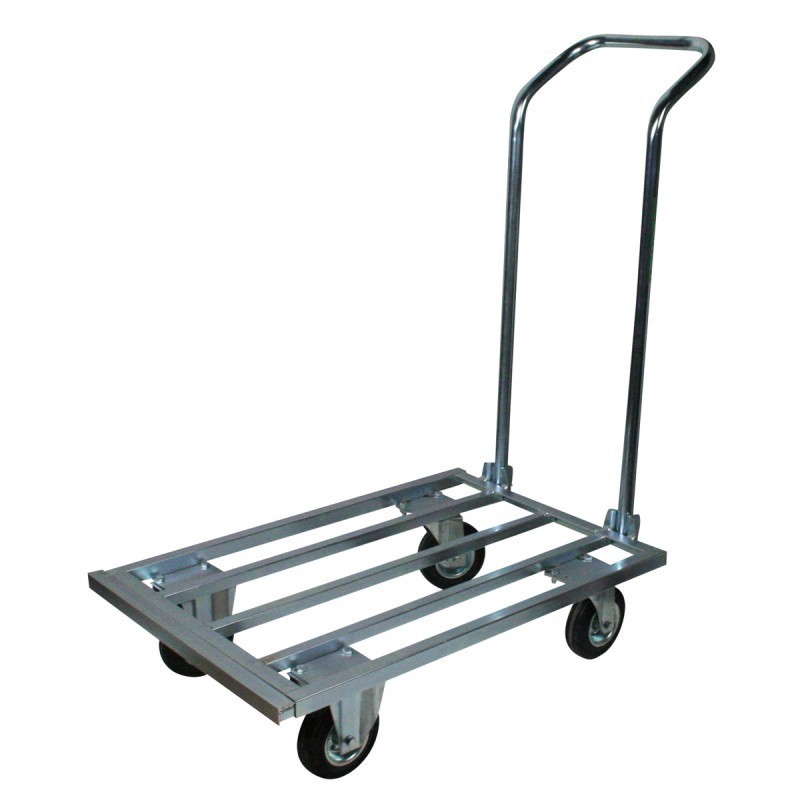 CARRELLO ALLUNGABILE ZINCATO CON MANICO CARRELLO ALLUNGABILE ZINCATO CON MANICO