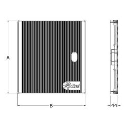 SPORTELLO PER CONTATORE ENEL 
