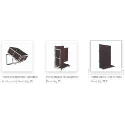 ELEVATORE ELETTRICO IN ALLUMINIO