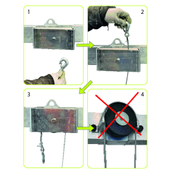 ELEVATORE ELETTRICO IN ALLUMINIO