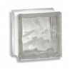 VETROMATTONE ONDULATO TRASPARENTE cm 19 X 19 X 8