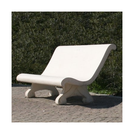 PANCHINA IN GRANIGLIA DI MARMO ALTA RESISTENZA