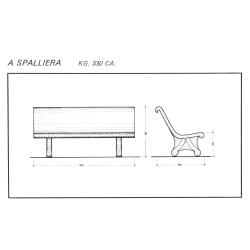 PANCHINA IN GRANIGLIA DI MARMO ALTA RESISTENZA PANCHINA IN GRANIGLIA DI MARMO ALTA RESISTENZA