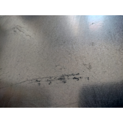 SPORTELLO PER CONTATORE  ACCIAIO ZINCATO CM. 50H.X40L. GAS  COMPRENSIVO DI  SERRATURA YALE LEGGERMENTE DIFETTATO