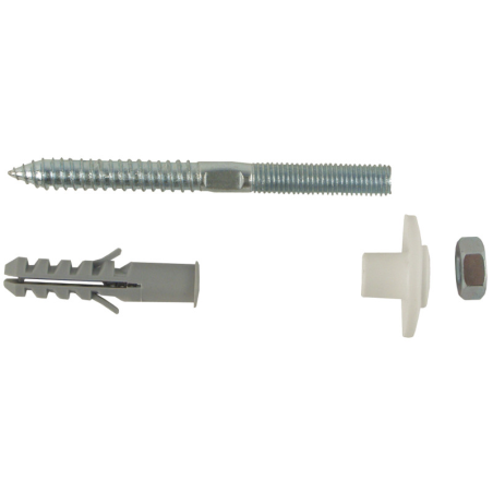 VITI FISSAGGIO PER SCALDABAGNO IN ACCIAIO ZINCATO conf. 2 pezzi