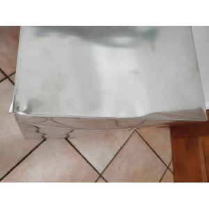 CASSETTA PER CONTATORE GAS ACCIAIO INOX LEGGERMENTE DANNEGGIATA