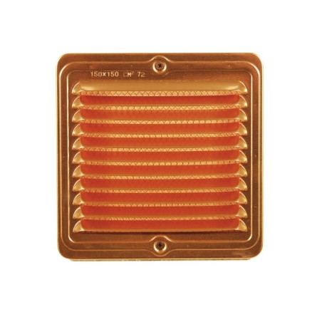 GRIGLIA DI VENTILAZIONE DA APPOGGIO IN RAME varie misure