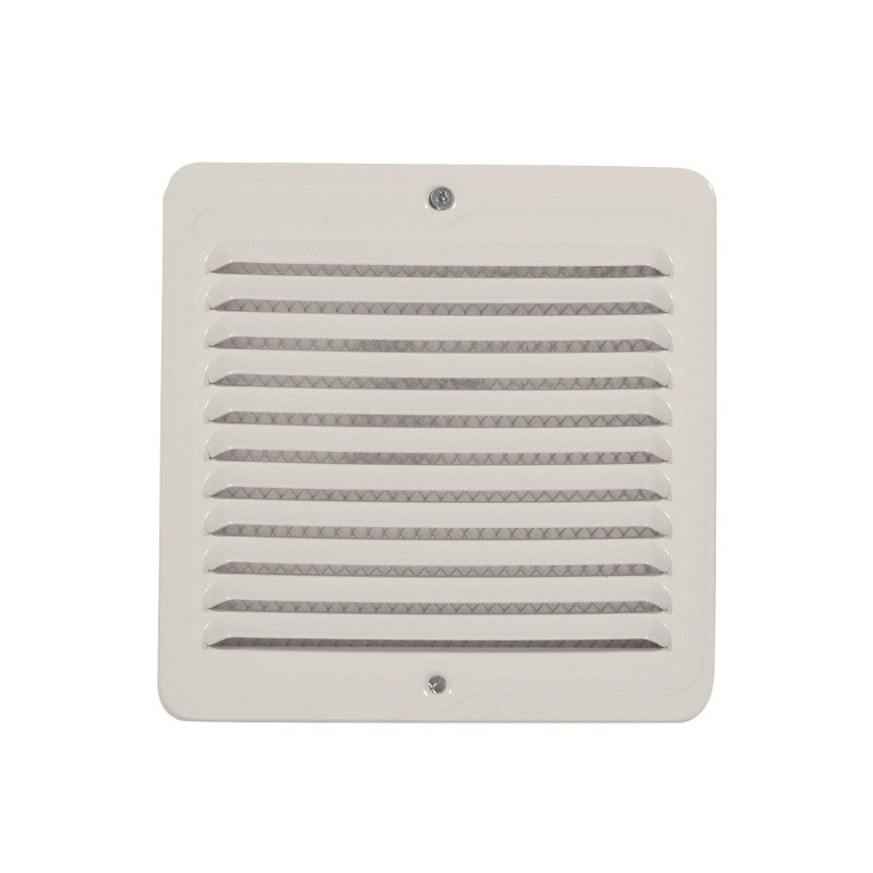GRIGLIA DI VENTILAZIONE DA APPOGGIO IN ALLUMINIO BIANCO varie misure