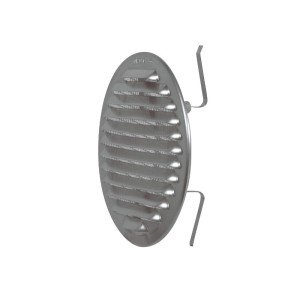 GRIGLIA DI AERAZIONE IN ALLUMINIO con molle