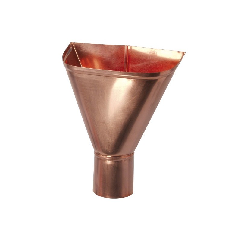 BEVERA IMBUTO PLUVIALE RAME discendente tubo