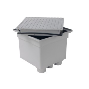 POZZETTO CON COPERCHIO ERMETICO PER CAVI ELETTRICI