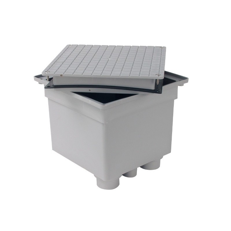 POZZETTO CON COPERCHIO ERMETICO PER CAVI ELETTRICI