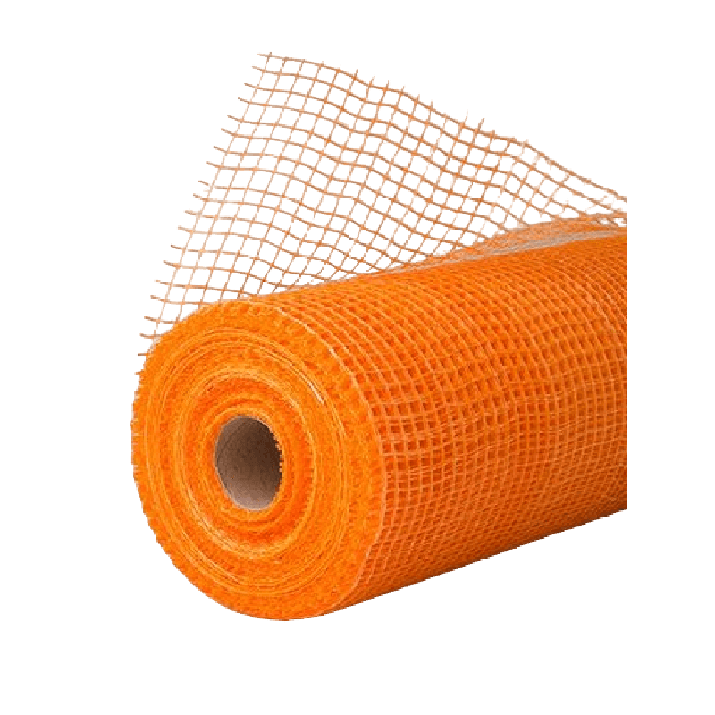 RETE ARANCIO FIBRA PORTA INTONACO RASATURE cm 1 x 1