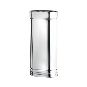 CANNA FUMARIA d. 220 OVALE ACCIAIO INOX AISI 316
