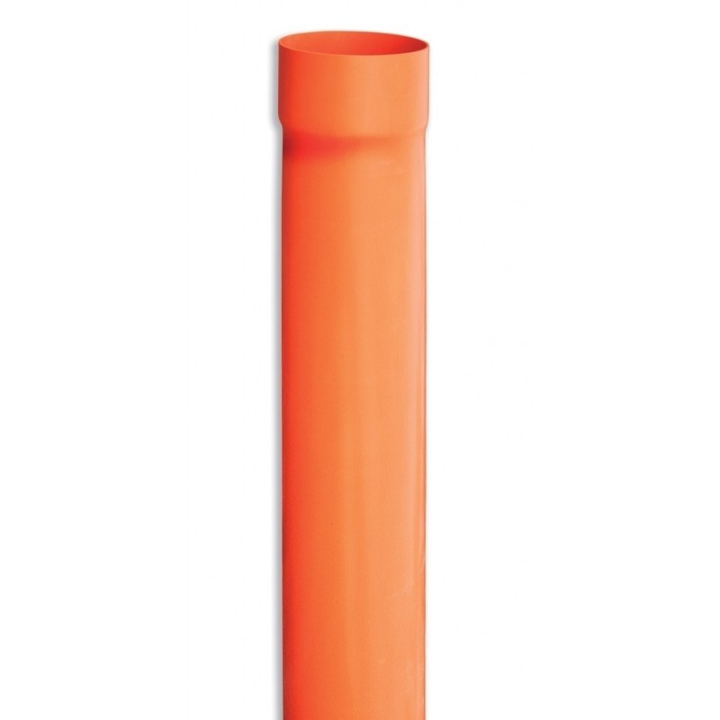 TUBO IN PVC  ARANCIO 