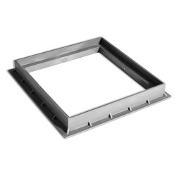 GRIGLIA  IN PLASTICA PEDONALE CON TELAIO 