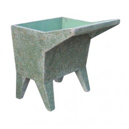 COLORED GRIT SMOOTH SINK cm 50 x 58 x 75 h.