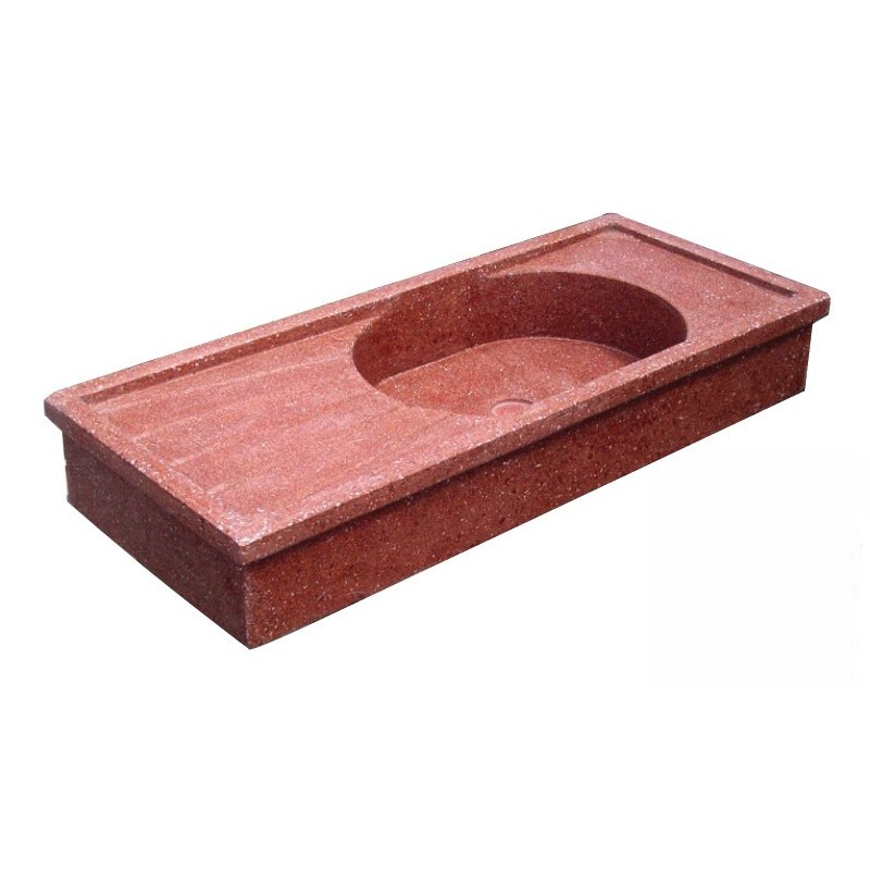 GRIT SMOOTH SINK  OVAL HOLE many colours available