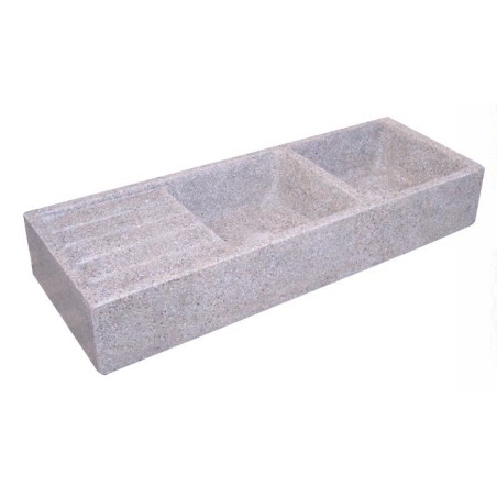 ACQUAIO IN GRANIGLIA LEVIGATA cm 121 BUCHE QUADRATE vari colori