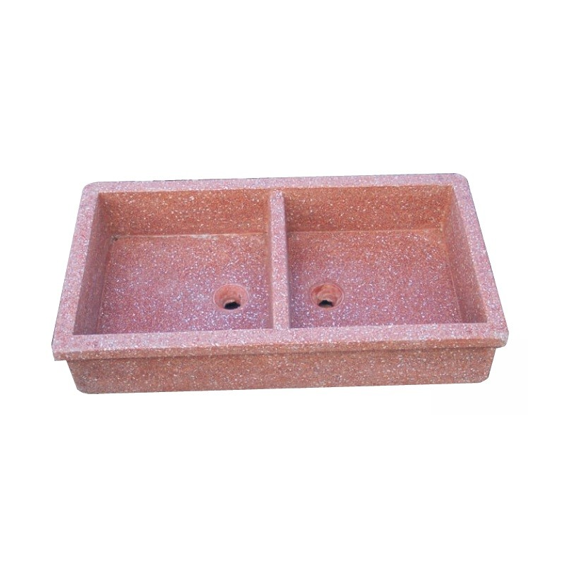 GRIT SMOOTH SINK cm 95 HOLE 42x44 many colours available