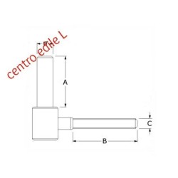 ARPIONE PERNO A SFILARE d. 10x35-90 acciaio zincato